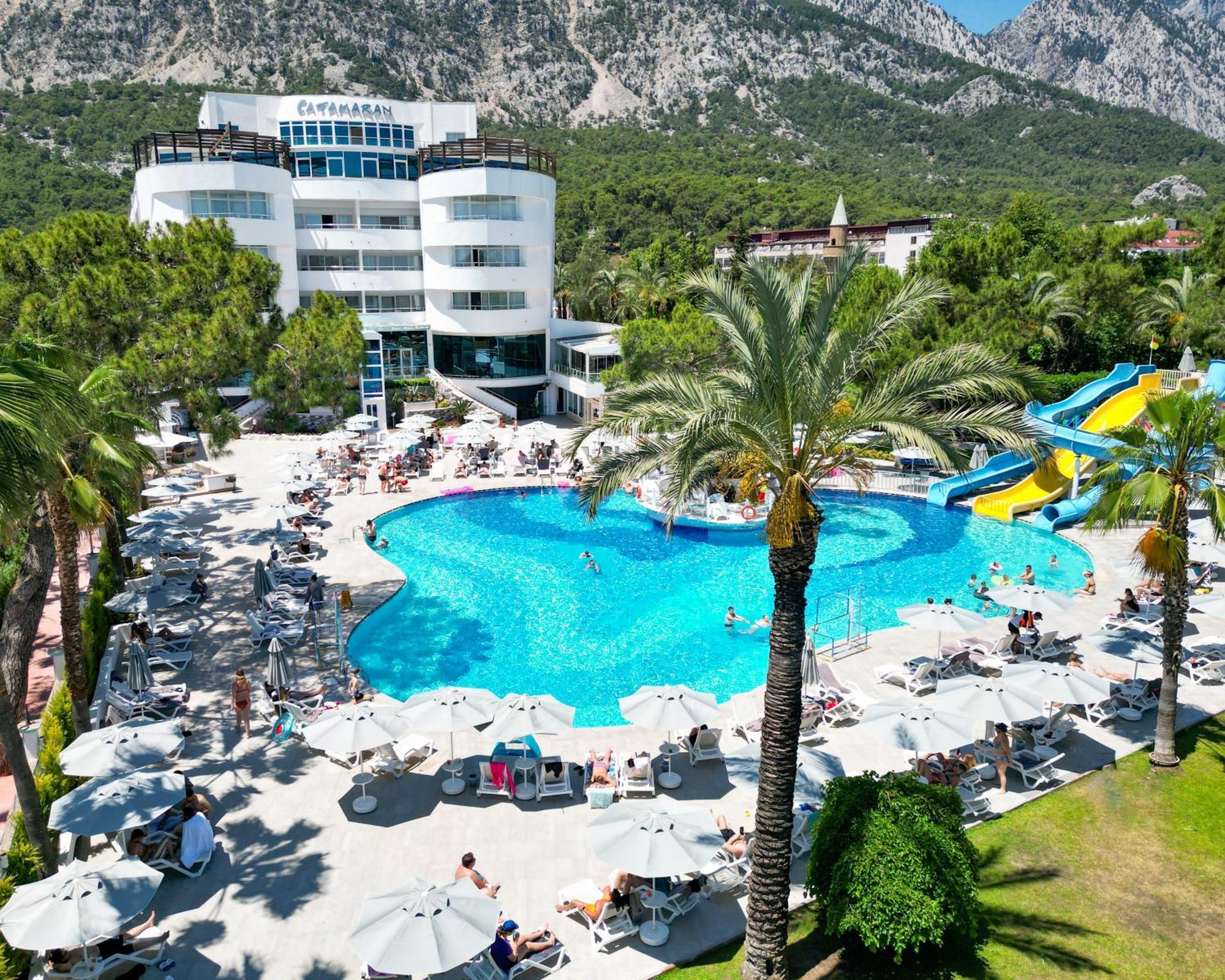Hotel Catamaran Quality Times Kemer Exterior foto